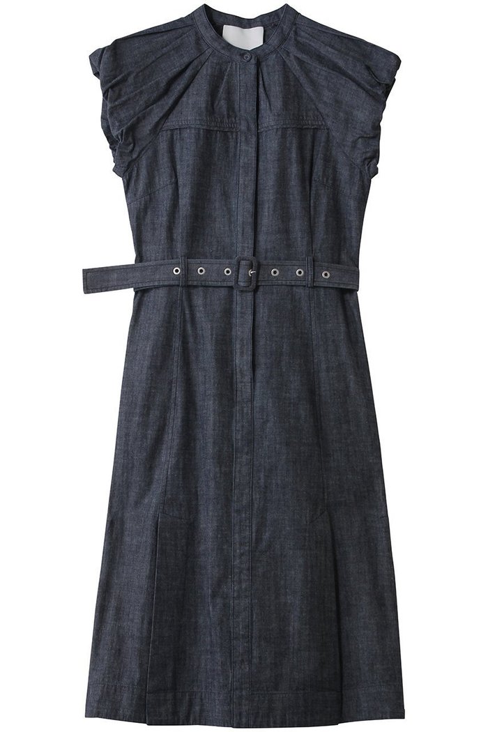 【スリーワン フィリップリム/3.1 Phillip Lim】のデニムシャーティング パフスリーブドレス インテリア・キッズ・メンズ・レディースファッション・服の通販 founy(ファニー) https://founy.com/ ファッション Fashion レディースファッション Fashion for Women ワンピース Dresses フォーマル・パーティードレス・結婚式用ドレス Elegant & Casual Dresses チュニック Tunic Tops & Dresses 2026年 2026 シャンブレー Chambray, Denim-Like Fabric スリーブ Sleeve, Long Sleeve / Short Sleeve チュニック Tunic, Long Top デニム Denim, Jeans Material ドレス Dress, One-Piece フェミニン Feminine, Girly フォルム Silhouette, Form フレア Flare, Flared ロング Long, Long-Length 夏 Summer 春 Spring S/S・春夏 SS, Spring/Summer, Warm Season |ID: prp329100004834339 ipo3291000000036230672