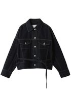 【スリーワン フィリップリム/3.1 Phillip Lim】のデニム ボクシー ジャケット ダークインディゴ|ID: prp329100004834342 ipo3291000000035682826