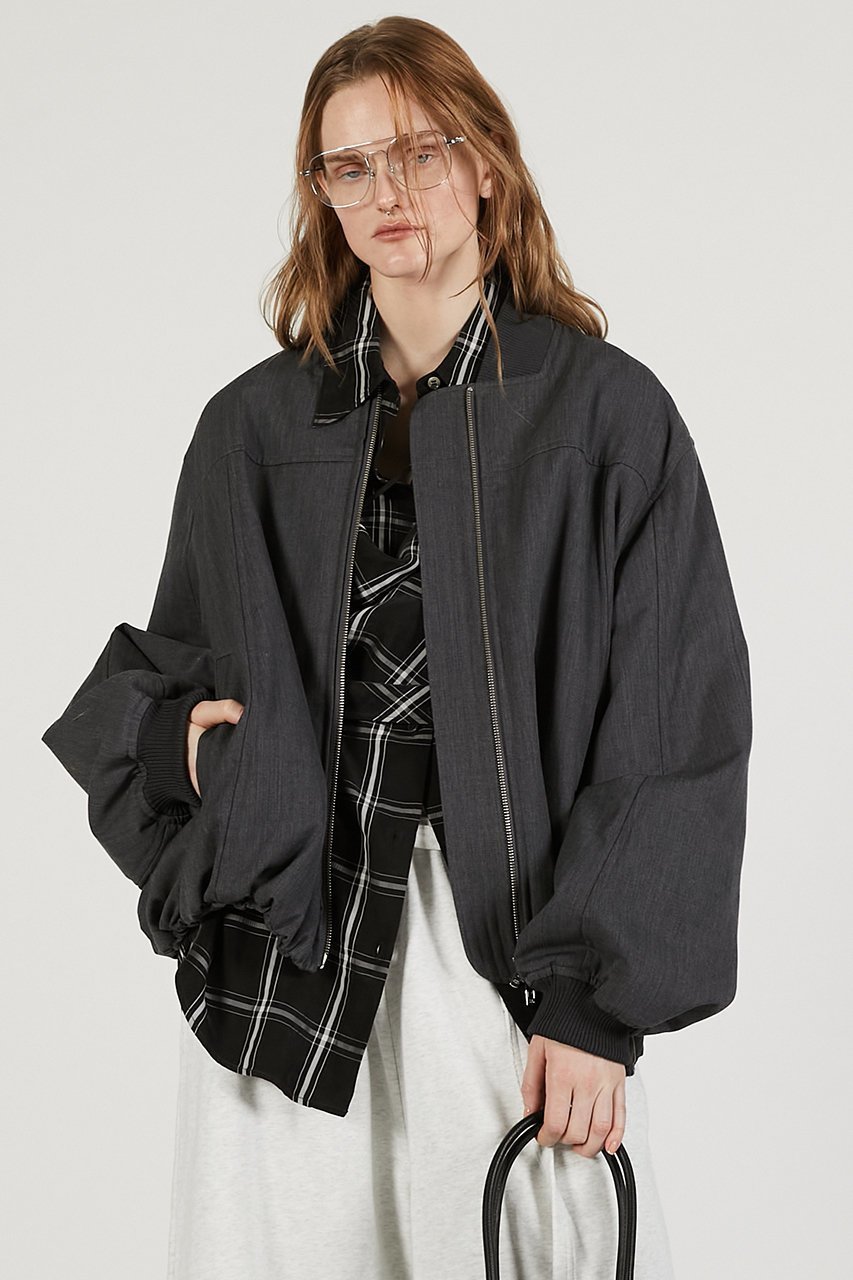 【プランク プロジェクト/PRANK PROJECT】のスーチングブルゾン 人気、トレンドファッション・服の通販 founy(ファニー) 　ファッション　Fashion　レディースファッション　Fashion for Women　アウター　Coat / Outerwear Collection　レディースジャケット・軽アウター　Jackets　ブルゾンジャケット・スポーティアウター　Blouson Jackets　2026年　2026　ジャケット　Jacket, Outerwear　フォルム　Silhouette, Form　ブルゾン　Blouson, Bomber Jacket　夏　Summer　春　Spring　S/S・春夏　SS, Spring/Summer, Warm Season　 other-1|ID: prp329100004834449 ipo3291000000035212376