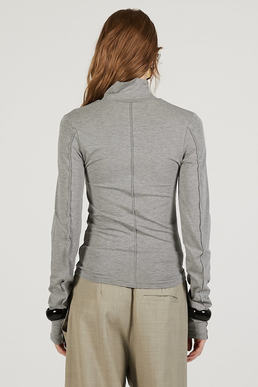 【プランク プロジェクト/PRANK PROJECT】のハイネックラインスキントップ 人気、トレンドファッション・服の通販 founy(ファニー) ファッション Fashion レディースファッション Fashion for Women トップス・カットソー Cut & Sew Tops シャツ・ブラウス・オフィスカジュアル Elegant Blouses & Button-Ups ロングTシャツ・Tシャツ Longline T-Shirts & Tees カットソー・ベーシックTシャツ Cut-and-Sewn Tops / Stretch Tees & Basics 2026年 2026 インナー Innerwear スリーブ Sleeve, Long Sleeve / Short Sleeve ハイネック High Neck, Mock Neck ロング Long, Long-Length 切替 Switching, Contrast Panel 夏 Summer 春 Spring S/S・春夏 SS, Spring/Summer, Warm Season other-5|ID: prp329100004834450 ipo3291000000035890114