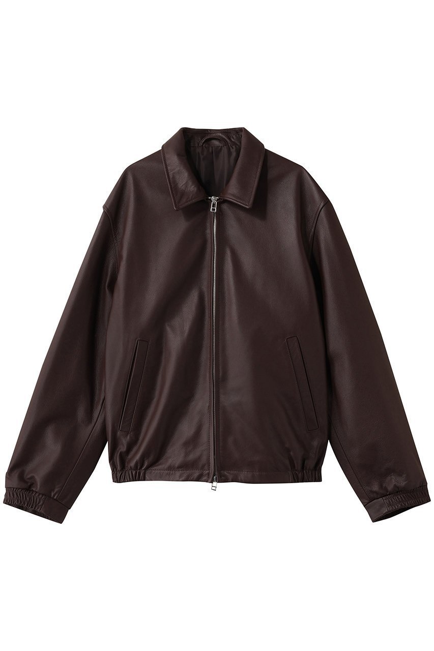 【ユニバーサルプロダクツ/UNIVERSAL PRODUCTS / MEN】の【MEN】LEATHER BLOUSON インテリア・キッズ・メンズ・レディースファッション・服の通販 founy(ファニー) 　ファッション　Fashion　メンズファッション　Fashion for Men　2026年　2026　インナー　Innerwear　シンプル　Simple, Minimal　ジャケット　Jacket, Outerwear　ブルゾン　Blouson, Bomber Jacket　ボトム　Bottoms, Lower Wear　夏　Summer　春　Spring　S/S・春夏　SS, Spring/Summer, Warm Season　BROWN|ID: prp329100004834452 ipo3291000000035212406