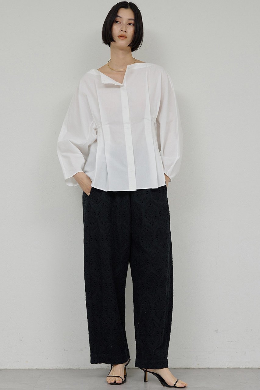 【ガリャルダガランテ/GALLARDAGALANTE】の【Dhritie】カットレースパンツ 人気、トレンドファッション・服の通販 founy(ファニー) 　ファッション　Fashion　レディースファッション　Fashion for Women　パンツ　Pants & Trousers　おすすめ　Recommended / Our Picks　ワイド　Wide, Wide Fit　other-5|ID: prp329100004835293 ipo3291000000036959930