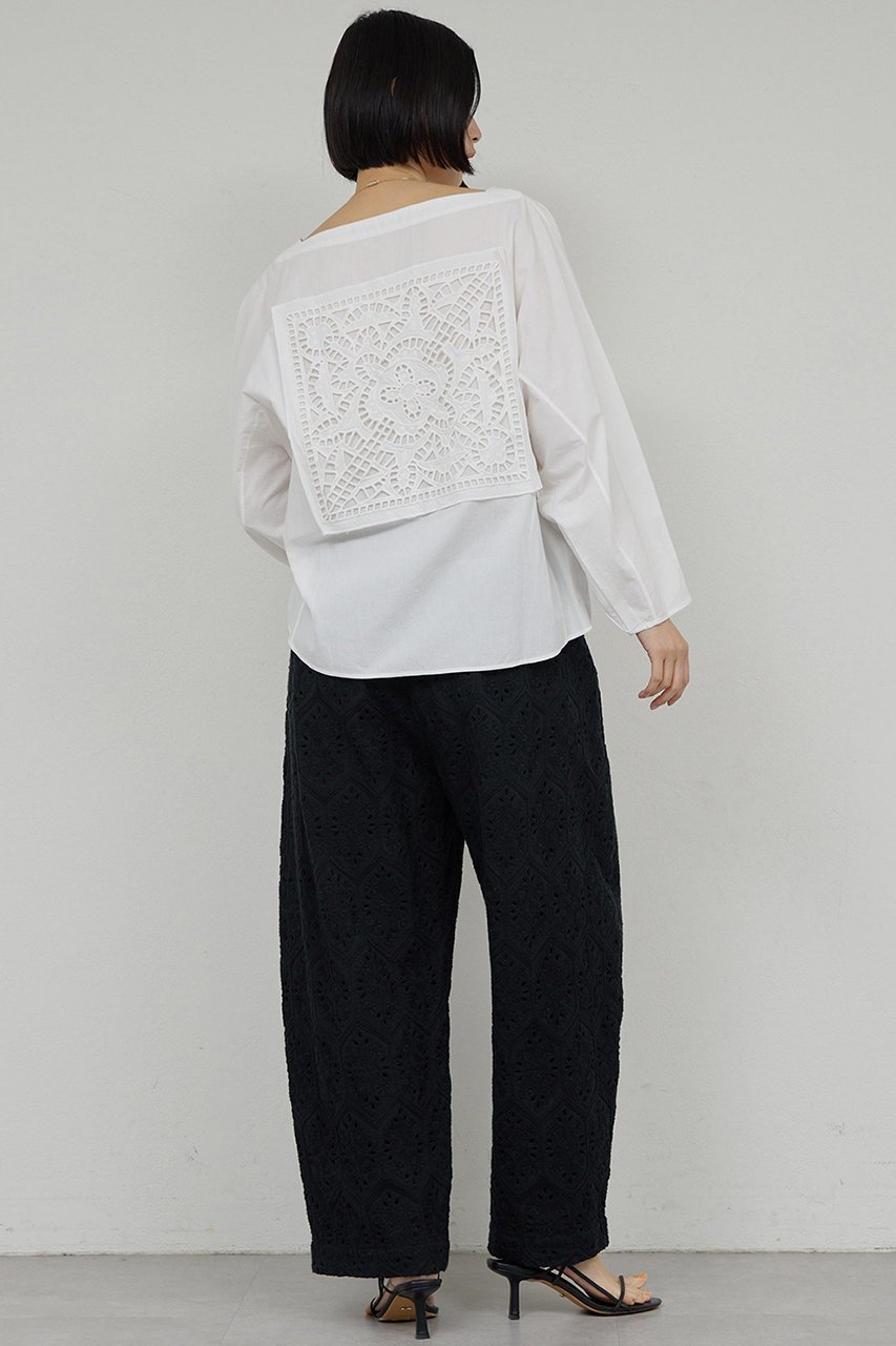 【ガリャルダガランテ/GALLARDAGALANTE】の【Dhritie】カットレースパンツ 人気、トレンドファッション・服の通販 founy(ファニー) 　ファッション　Fashion　レディースファッション　Fashion for Women　パンツ　Pants & Trousers　おすすめ　Recommended / Our Picks　ワイド　Wide, Wide Fit　other-7|ID: prp329100004835293 ipo3291000000036959934