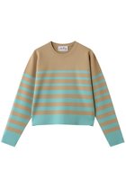 【マルティニーク/martinique】の【l heritage martinique】ミラノリブボーダープルオーバー ベージュ|ID: prp329100004835294 ipo3291000000036245057