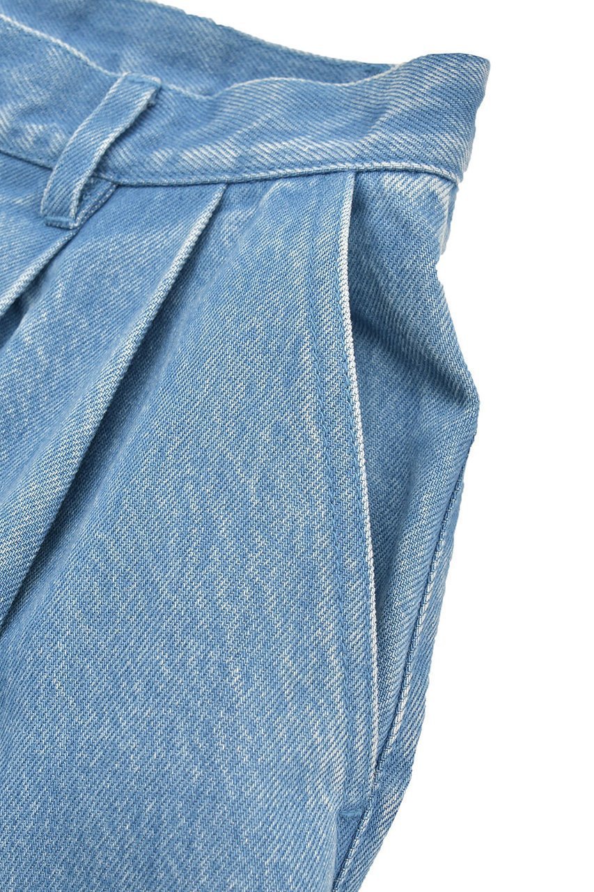 【マルティニーク/martinique】の【l heritage martinique】ウォッシュドブリーチデニムバミューダパンツ 人気、トレンドファッション・服の通販 founy(ファニー) 　ファッション　Fashion　レディースファッション　Fashion for Women　パンツ　Pants & Trousers　2026年　2026　おすすめ　Recommended / Our Picks　ジャケット　Jacket, Outerwear　デニム　Denim, Jeans Material　ブリーチ　Bleach, Washed Finish　ワイド　Wide, Wide Fit　ヴィンテージ　Vintage Style　夏　Summer　春　Spring　S/S・春夏　SS, Spring/Summer, Warm Season　other-6|ID: prp329100004835297 ipo3291000000036106129