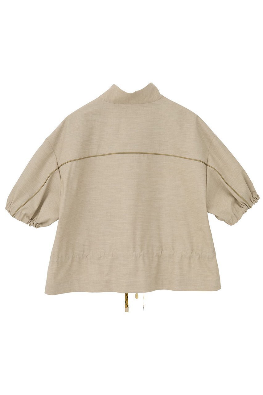 【マルティニーク/martinique】の【l heritage martinique】ウーステッドチンツトラックジャケット 人気、トレンドファッション・服の通販 founy(ファニー) 　ファッション　Fashion　レディースファッション　Fashion for Women　アウター　Coat / Outerwear Collection　レディースジャケット・軽アウター　Jackets　エレガント 上品　Elegant　春　Spring　コンパクト　Compact, Small Size　サマー　Summer, Summer Style　ショート　Short, Short Length　シンプル　Simple, Minimal　ジャケット　Jacket, Outerwear　スリーブ　Sleeve, Long Sleeve / Short Sleeve　バランス　Balance, Style Balance　フォルム　Silhouette, Form　ブロック　Block, Solid Block Pattern　ミックス　Mix, Mixed Style　S/S・春夏　SS, Spring/Summer, Warm Season　おすすめ　Recommended / Our Picks　夏　Summer　2026年　2026　other-2|ID: prp329100004835298 ipo3291000000035220798