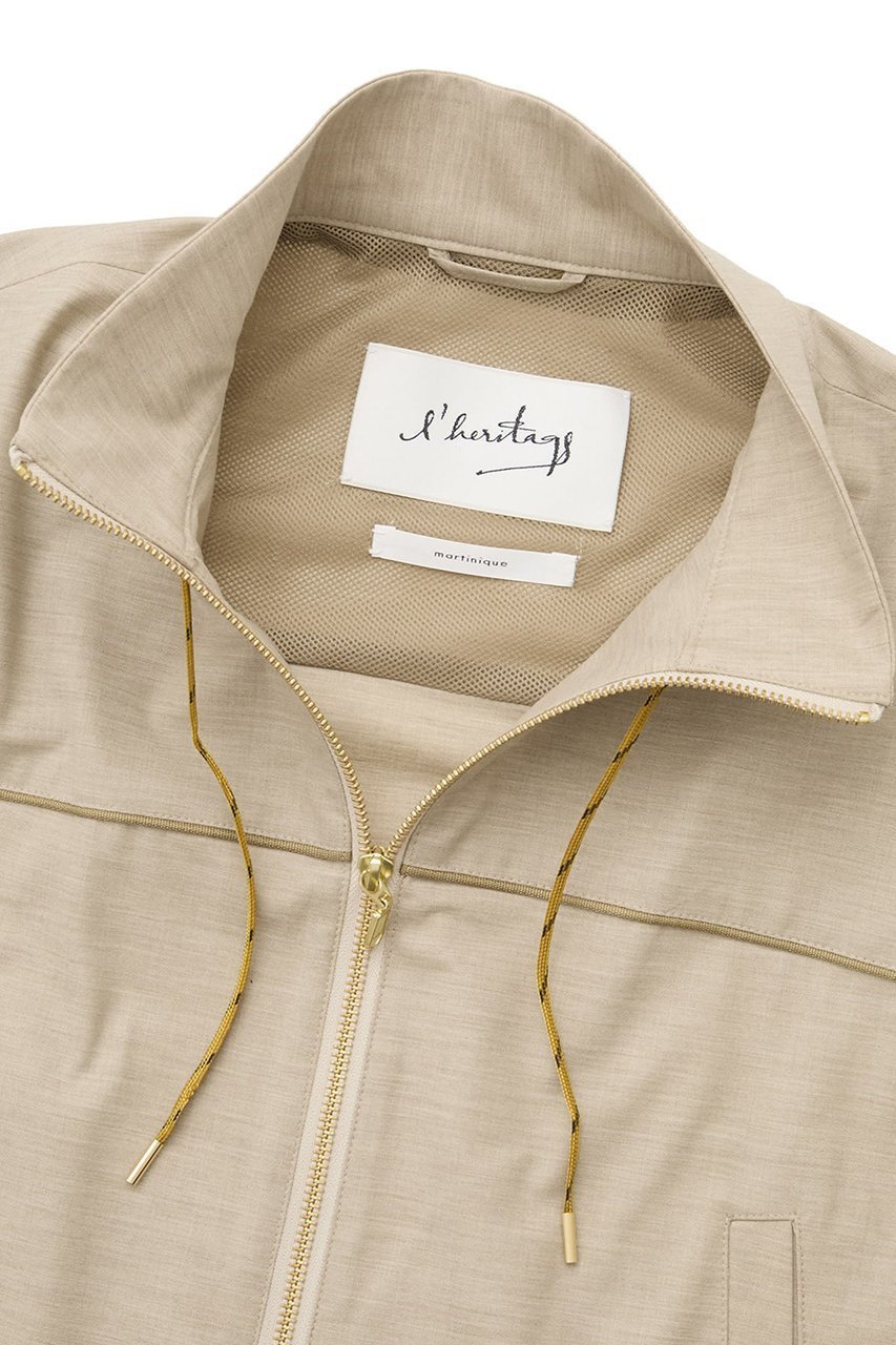 【マルティニーク/martinique】の【l heritage martinique】ウーステッドチンツトラックジャケット 人気、トレンドファッション・服の通販 founy(ファニー) 　ファッション　Fashion　レディースファッション　Fashion for Women　アウター　Coat / Outerwear Collection　レディースジャケット・軽アウター　Jackets　エレガント 上品　Elegant　春　Spring　コンパクト　Compact, Small Size　サマー　Summer, Summer Style　ショート　Short, Short Length　シンプル　Simple, Minimal　ジャケット　Jacket, Outerwear　スリーブ　Sleeve, Long Sleeve / Short Sleeve　バランス　Balance, Style Balance　フォルム　Silhouette, Form　ブロック　Block, Solid Block Pattern　ミックス　Mix, Mixed Style　S/S・春夏　SS, Spring/Summer, Warm Season　おすすめ　Recommended / Our Picks　夏　Summer　2026年　2026　other-8|ID: prp329100004835298 ipo3291000000035220804