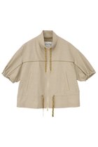 【マルティニーク/martinique】の【l heritage martinique】ウーステッドチンツトラックジャケット 人気、トレンドファッション・服の通販 founy(ファニー) ファッション Fashion レディースファッション Fashion for Women アウター Coat / Outerwear Collection レディースジャケット・軽アウター Jackets エレガント 上品 Elegant 春 Spring コンパクト Compact, Small Size サマー Summer, Summer Style ショート Short, Short Length シンプル Simple, Minimal ジャケット Jacket, Outerwear スリーブ Sleeve, Long Sleeve / Short Sleeve バランス Balance, Style Balance フォルム Silhouette, Form ブロック Block, Solid Block Pattern ミックス Mix, Mixed Style S/S・春夏 SS, Spring/Summer, Warm Season おすすめ Recommended / Our Picks 夏 Summer 2026年 2026 thumbnail ベージュ|ID: prp329100004835298 ipo3291000000036043722