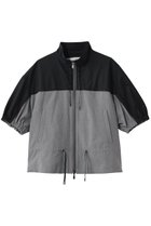 【マルティニーク/martinique】の【l heritage martinique】ウーステッドチンツトラックジャケット 人気、トレンドファッション・服の通販 founy(ファニー) ファッション Fashion レディースファッション Fashion for Women アウター Coat / Outerwear Collection レディースジャケット・軽アウター Jackets おすすめ Recommended / Our Picks エレガント 上品 Elegant コンパクト Compact, Small Size サマー Summer, Summer Style ショート Short, Short Length シンプル Simple, Minimal ジャケット Jacket, Outerwear スリーブ Sleeve, Long Sleeve / Short Sleeve バランス Balance, Style Balance フォルム Silhouette, Form ブロック Block, Solid Block Pattern ミックス Mix, Mixed Style thumbnail グレー|ID: prp329100004835298 ipo3291000000036377570