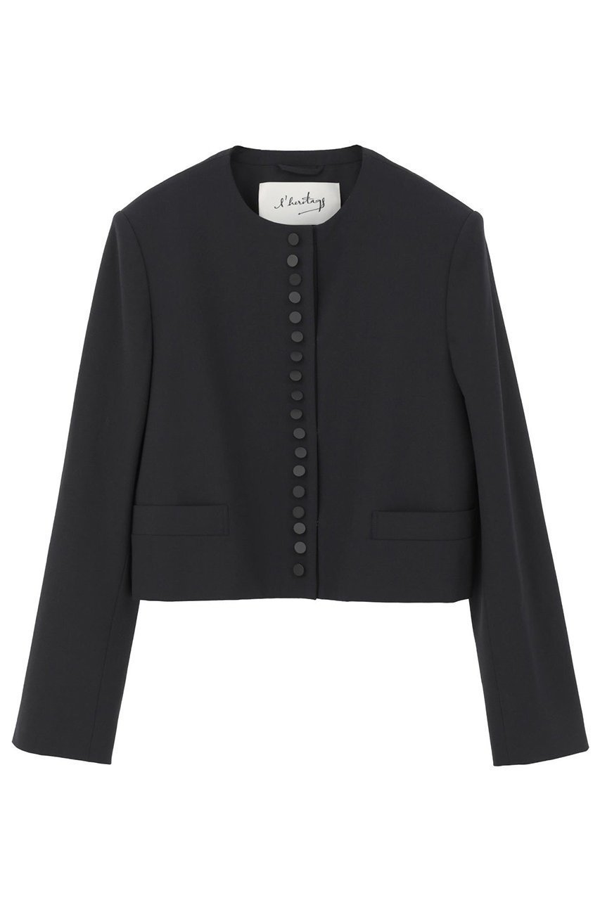 【マルティニーク/martinique】の【l heritage martinique】T/W 2WAYストレッチクルーネックジャケット インテリア・キッズ・メンズ・レディースファッション・服の通販 founy(ファニー) ファッション Fashion レディースファッション Fashion for Women アウター Coat / Outerwear Collection レディースジャケット・軽アウター Jackets 2026年 2026 おすすめ Recommended / Our Picks ジャケット Jacket, Outerwear ストレッチ Stretch, Stretchy Fabric バランス Balance, Style Balance モダン Modern, Contemporary エレガント 上品 Elegant 夏 Summer 春 Spring S/S・春夏 SS, Spring/Summer, Warm Season ネイビー|ID: prp329100004835299 ipo3291000000036245074