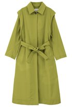 【マルティニーク/martinique】の【l heritage martinique】テクニカルコットンタフタステンカラーコート ピスタチオ|ID: prp329100004835300 ipo3291000000035220810