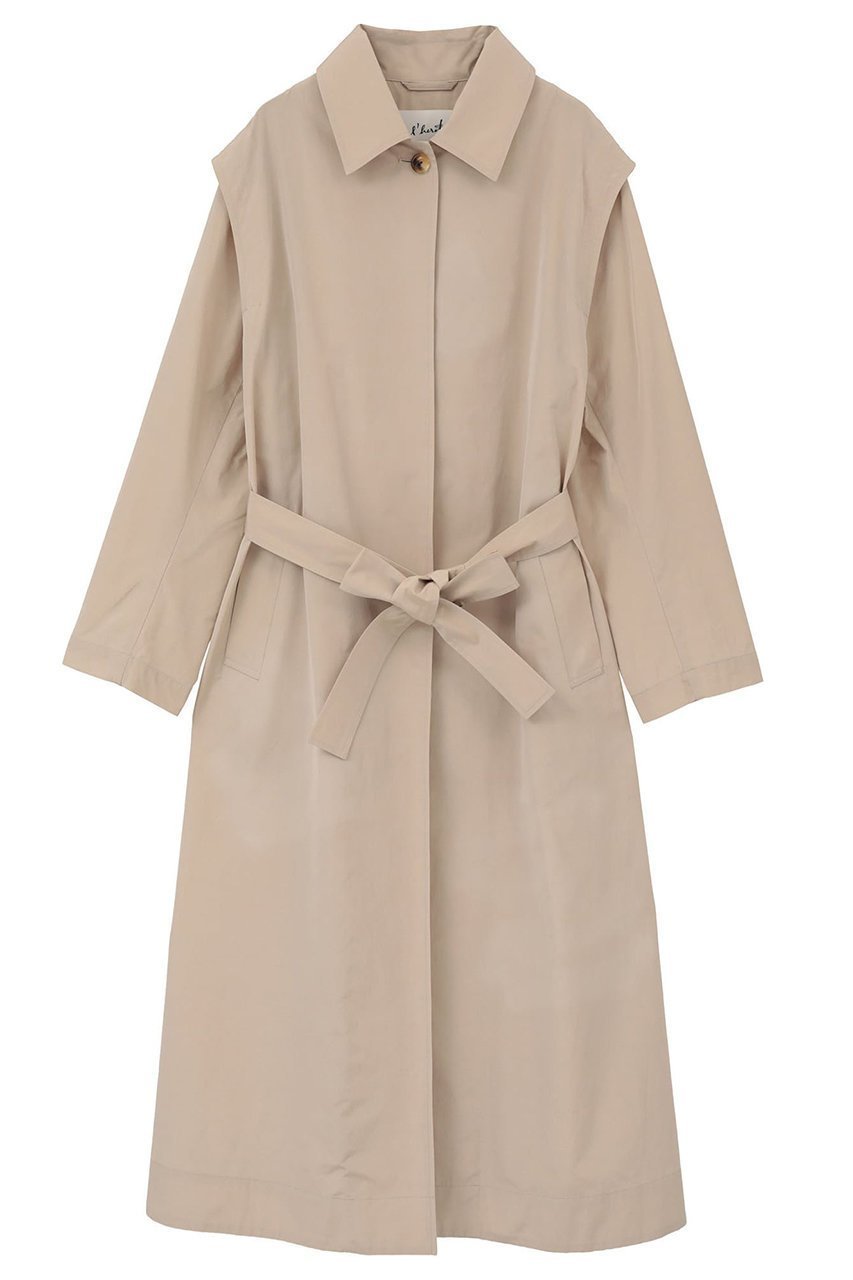 【マルティニーク/martinique】の【l heritage martinique】テクニカルコットンタフタステンカラーコート 人気、トレンドファッション・服の通販 founy(ファニー) 　ファッション　Fashion　レディースファッション　Fashion for Women　アウター　Coat / Outerwear Collection　コート・ロングコート・ピーコート　Long Coats, Peacoats & More　2026年　2026　おすすめ　Recommended / Our Picks　イタリア　Italy　ブライト　Bright, Shiny　ロング　Long, Long-Length　夏　Summer　春　Spring　S/S・春夏　SS, Spring/Summer, Warm Season　 other-1|ID: prp329100004835300 ipo3291000000036245076