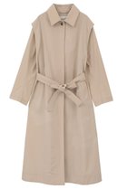 【マルティニーク/martinique】の【l heritage martinique】テクニカルコットンタフタステンカラーコート ライトベージュ|ID: prp329100004835300 ipo3291000000036245078