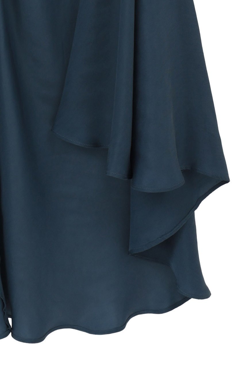 【マルティニーク/martinique】の【l heritage martinique】シルキーキュプラブラウス 人気、トレンドファッション・服の通販 founy(ファニー) 　ファッション　Fashion　レディースファッション　Fashion for Women　トップス・カットソー　Cut & Sew Tops　シャツ・ブラウス・オフィスカジュアル　Elegant Blouses & Button-Ups　春　Spring　キュプラ　Cupro, Eco Fabric　コンパクト　Compact, Small Size　シルク　Silk, 100% Silk　ストライプ　Stripe, Striped Pattern　スリーブ　Sleeve, Long Sleeve / Short Sleeve　デニム　Denim, Jeans Material　ブラウジング　Blouson Silhouette, Cinched Waist　ボトム　Bottoms, Lower Wear　マキシ　Maxi, Full Length　無地　Plain, Solid Color　ロング　Long, Long-Length　S/S・春夏　SS, Spring/Summer, Warm Season　おすすめ　Recommended / Our Picks　夏　Summer　2026年　2026　other-5|ID: prp329100004835303 ipo3291000000036193937