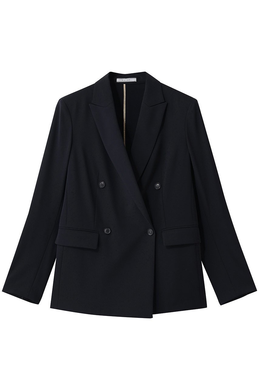 【ベイジ,/BEIGE,】のSPHENE(スフェーン)/ダブルブレストピークドラペルジャケット インテリア・キッズ・メンズ・レディースファッション・服の通販 founy(ファニー) 　ファッション　Fashion　レディースファッション　Fashion for Women　アウター　Coat / Outerwear Collection　レディースジャケット・軽アウター　Jackets　オケージョン　Occasion Wear　クラシカル　Classical, Vintage-Inspired　ジャケット　Jacket, Outerwear　マニッシュ　Mannish, Boyish　ロング　Long, Long-Length　エレガント 上品　Elegant　定番　Standard, Basic Item　Navy|ID: prp329100004835311 ipo3291000000036475358