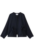 【ベイジ,/BEIGE,】のPORDIC(ポルディック)/ノーカラージャケット Navy|ID: prp329100004835312 ipo3291000000035220890