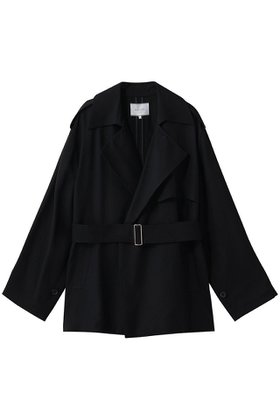 【ベイジ,/BEIGE,】 VESZELYITE(ベゼライト)/ラップショートトレンチコート人気、トレンドファッション・服の通販 founy(ファニー) ファッション Fashion レディースファッション Fashion for Women アウター Coat / Outerwear Collection コート・ロングコート・ピーコート Long Coats, Peacoats & More トレンチコート / 春秋の定番アウター Trench Coats なめらか Smooth, Silky Texture ショート Short, Short Length モダン Modern, Contemporary 新作・新入荷 New Arrivals / New In |ID:prp329100004835313