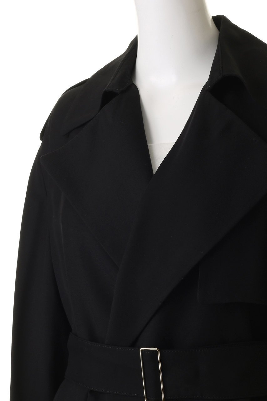 【ベイジ,/BEIGE,】のVESZELYITE(ベゼライト)/ラップショートトレンチコート 人気、トレンドファッション・服の通販 founy(ファニー) 　ファッション　Fashion　レディースファッション　Fashion for Women　アウター　Coat / Outerwear Collection　コート・ロングコート・ピーコート　Long Coats, Peacoats & More　トレンチコート / 春秋の定番アウター　Trench Coats　なめらか　Smooth, Silky Texture　ショート　Short, Short Length　モダン　Modern, Contemporary　other-5|ID: prp329100004835313 ipo3291000000036237228