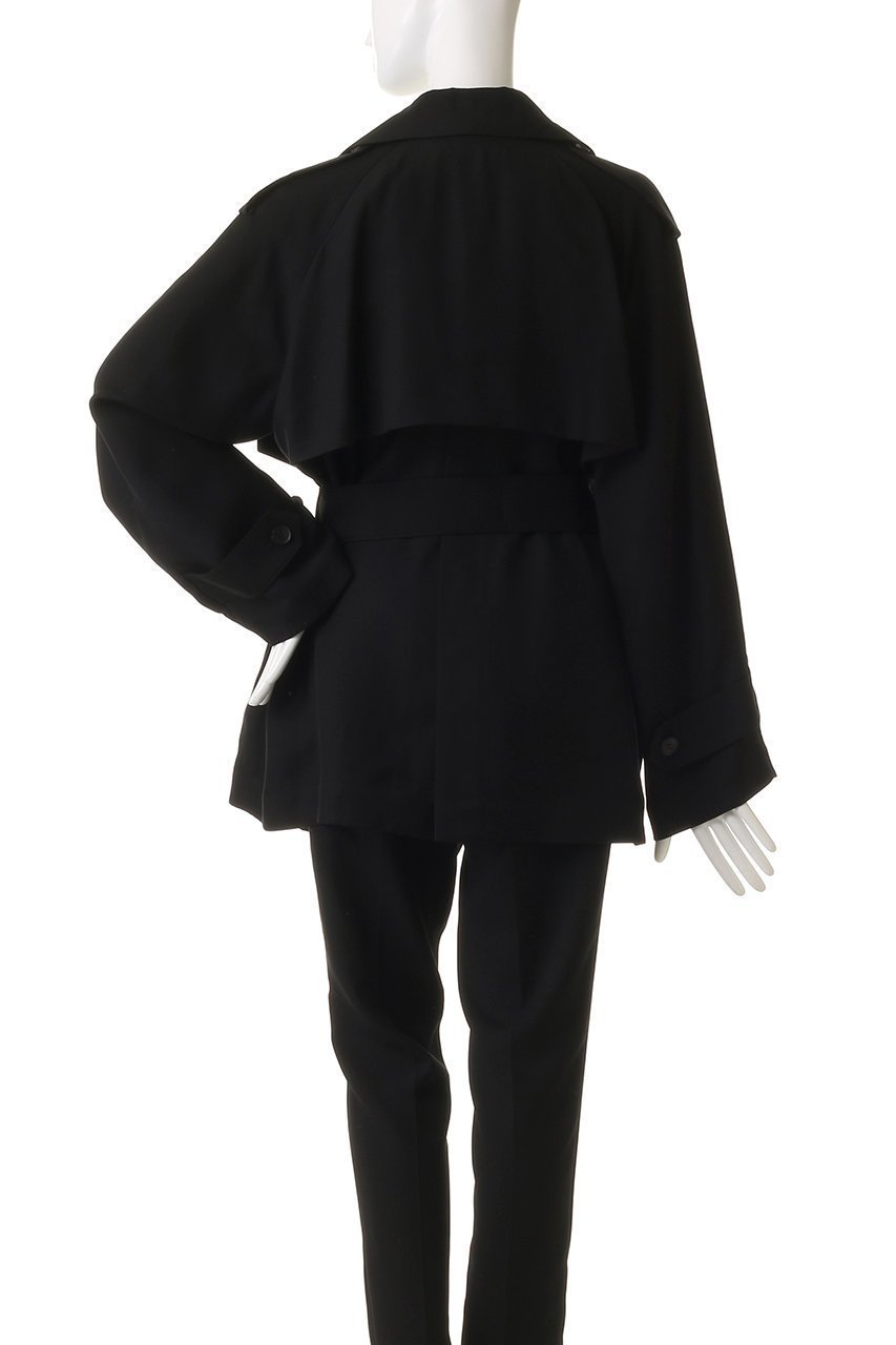 【ベイジ,/BEIGE,】のVESZELYITE(ベゼライト)/ラップショートトレンチコート 人気、トレンドファッション・服の通販 founy(ファニー) 　ファッション　Fashion　レディースファッション　Fashion for Women　アウター　Coat / Outerwear Collection　コート・ロングコート・ピーコート　Long Coats, Peacoats & More　トレンチコート / 春秋の定番アウター　Trench Coats　なめらか　Smooth, Silky Texture　ショート　Short, Short Length　モダン　Modern, Contemporary　other-4|ID: prp329100004835313 ipo3291000000036657620