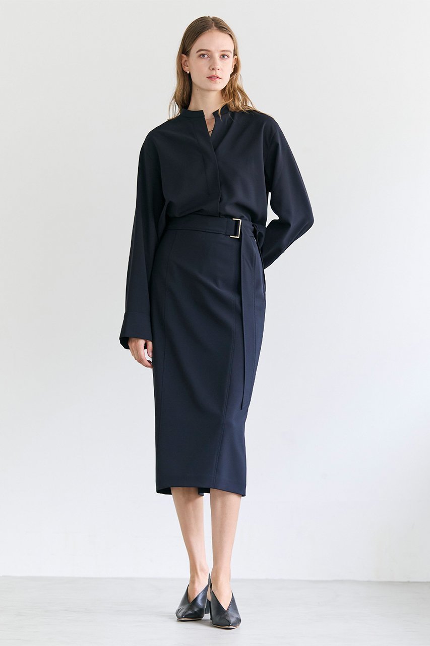 【ベイジ,/BEIGE,】のSPHENE(スフェーン)/スタンドカラープルオーバーブラウス 人気、トレンドファッション・服の通販 founy(ファニー) 　ファッション　Fashion　レディースファッション　Fashion for Women　トップス・カットソー　Cut & Sew Tops　シャツ・ブラウス・オフィスカジュアル　Elegant Blouses & Button-Ups　カジュアルプルオーバー・ニットトップス　Pullovers & Knit Tops / Casual Pullovers　スタンド　Stand Collar, Upright Stand　スリーブ　Sleeve, Long Sleeve / Short Sleeve　ビジネス 仕事 通勤　Business / Work / Commuting　ロング　Long, Long-Length　定番　Standard, Basic Item　other-6|ID: prp329100004835314 ipo3291000000035459088