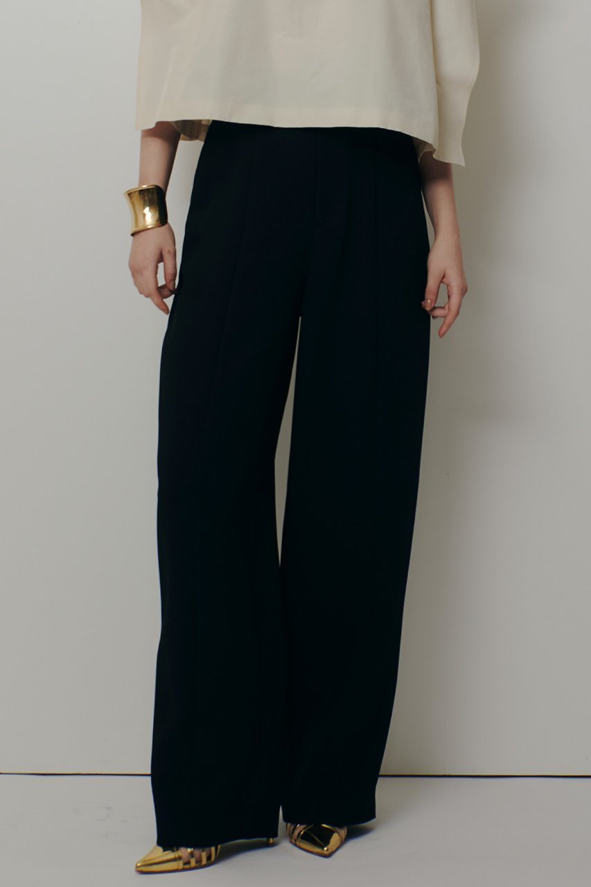 【アルアバイル/allureville】のトリッカーダブルクロスバルーンパンツ インテリア・キッズ・メンズ・レディースファッション・服の通販 founy(ファニー) 　ファッション　Fashion　レディースファッション　Fashion for Women　パンツ　Pants & Trousers　2026年　2026　おすすめ　Recommended / Our Picks　セットアップ　Set-Up, Coordinated Outfit　ドレープ　Drape, Draping Fabric　バランス　Balance, Style Balance　バルーン　Balloon, Balloon Silhouette　夏　Summer　春　Spring　S/S・春夏　SS, Spring/Summer, Warm Season　ブラック|ID: prp329100004835316 ipo3291000000035220926