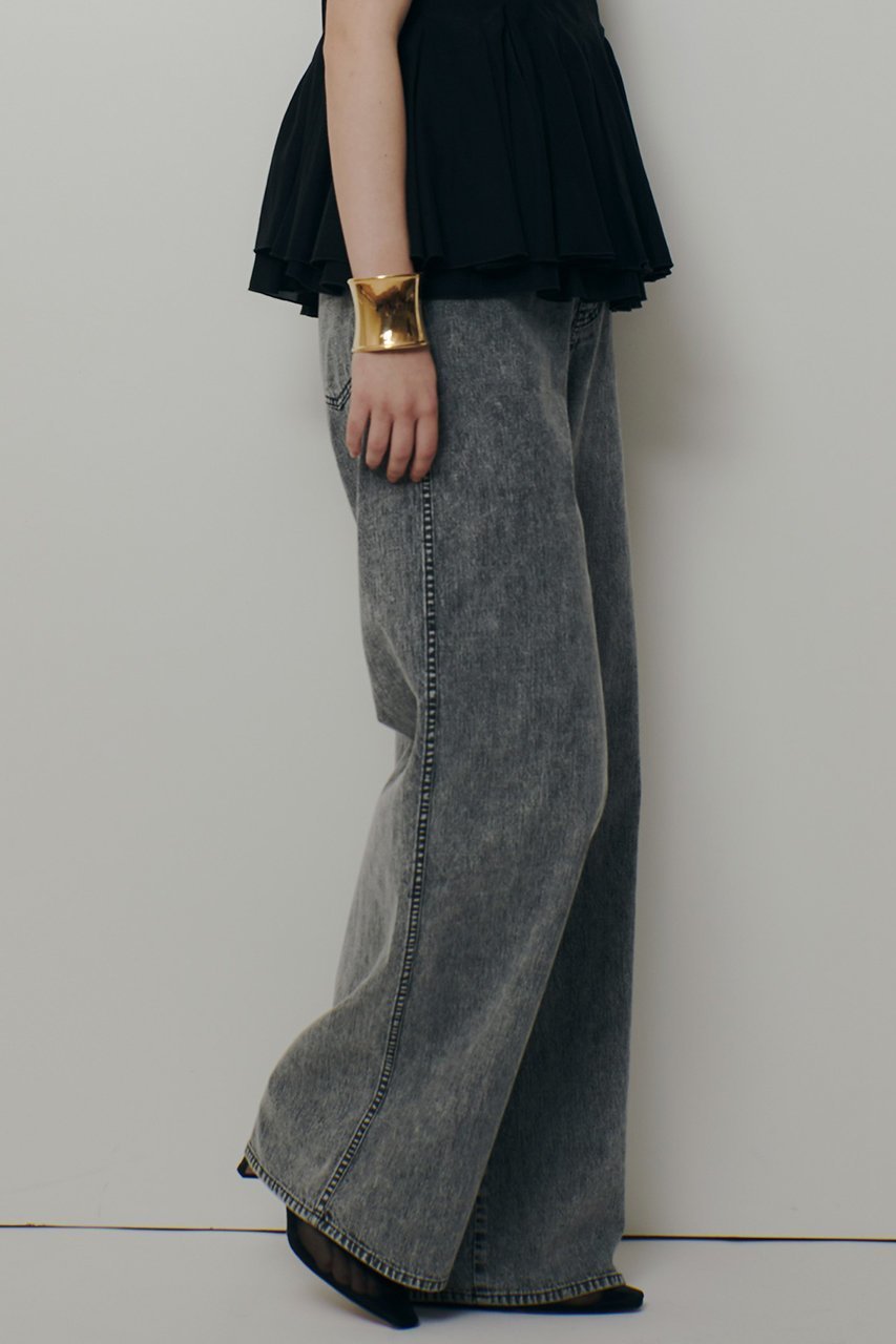 【アルアバイル/allureville】のデニムバギーパンツ 人気、トレンドファッション・服の通販 founy(ファニー) 　ファッション　Fashion　レディースファッション　Fashion for Women　パンツ　Pants & Trousers　デニムパンツ・ジーンズ・美脚デニム　Denim Jeans & Pants　2026年　2026　おすすめ　Recommended / Our Picks　ジャカード／ジャガード　Jacquard, Woven Pattern　ストライプ　Stripe, Striped Pattern　セットアップ　Set-Up, Coordinated Outfit　デニム　Denim, Jeans Material　夏　Summer　春　Spring　S/S・春夏　SS, Spring/Summer, Warm Season　無地　Plain, Solid Color　other-7|ID: prp329100004835320 ipo3291000000035874960