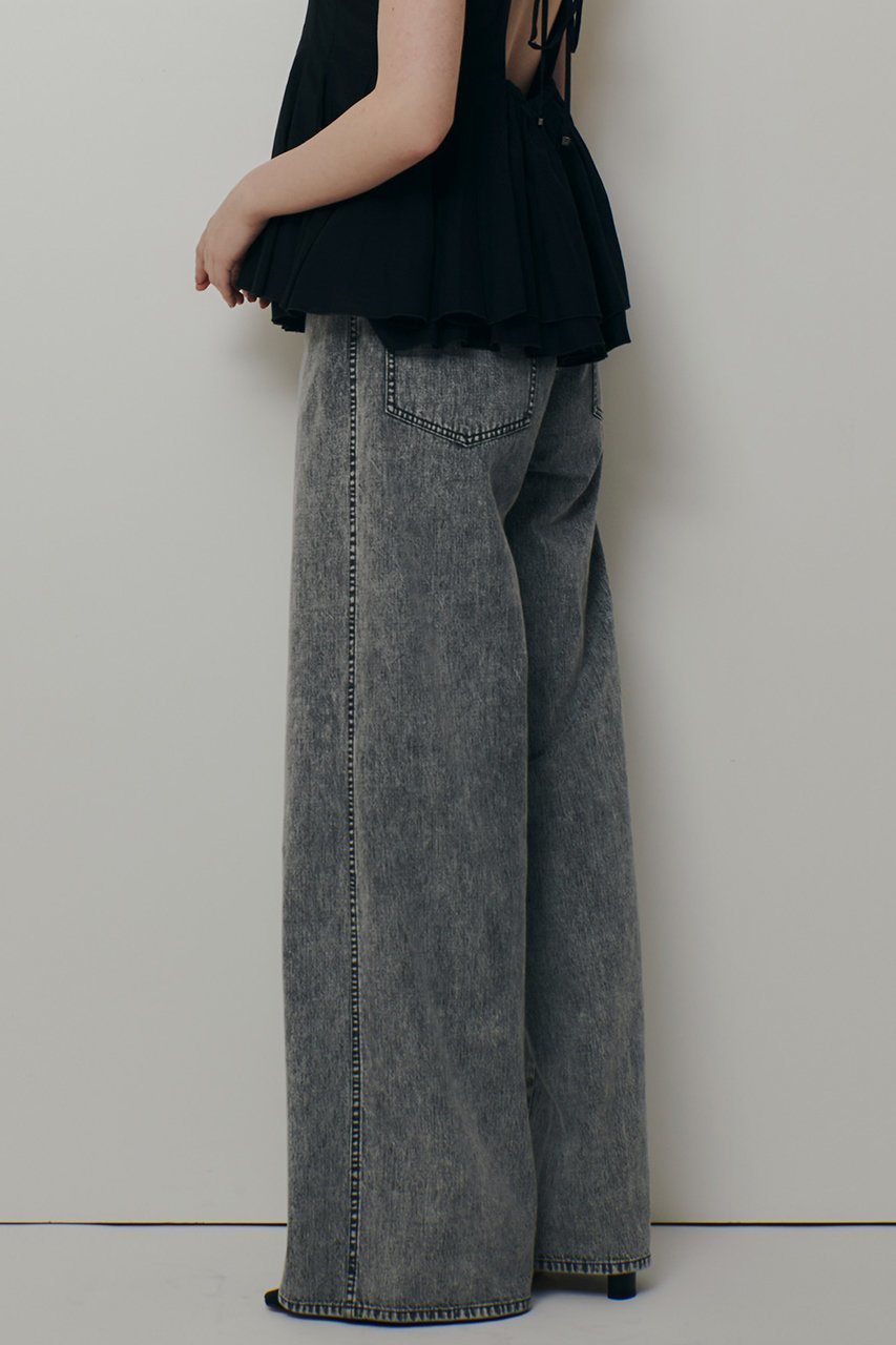 【アルアバイル/allureville】のデニムバギーパンツ 人気、トレンドファッション・服の通販 founy(ファニー) 　ファッション　Fashion　レディースファッション　Fashion for Women　パンツ　Pants & Trousers　デニムパンツ・ジーンズ・美脚デニム　Denim Jeans & Pants　2026年　2026　おすすめ　Recommended / Our Picks　ジャカード／ジャガード　Jacquard, Woven Pattern　ストライプ　Stripe, Striped Pattern　セットアップ　Set-Up, Coordinated Outfit　デニム　Denim, Jeans Material　夏　Summer　春　Spring　S/S・春夏　SS, Spring/Summer, Warm Season　無地　Plain, Solid Color　other-8|ID: prp329100004835320 ipo3291000000035874961