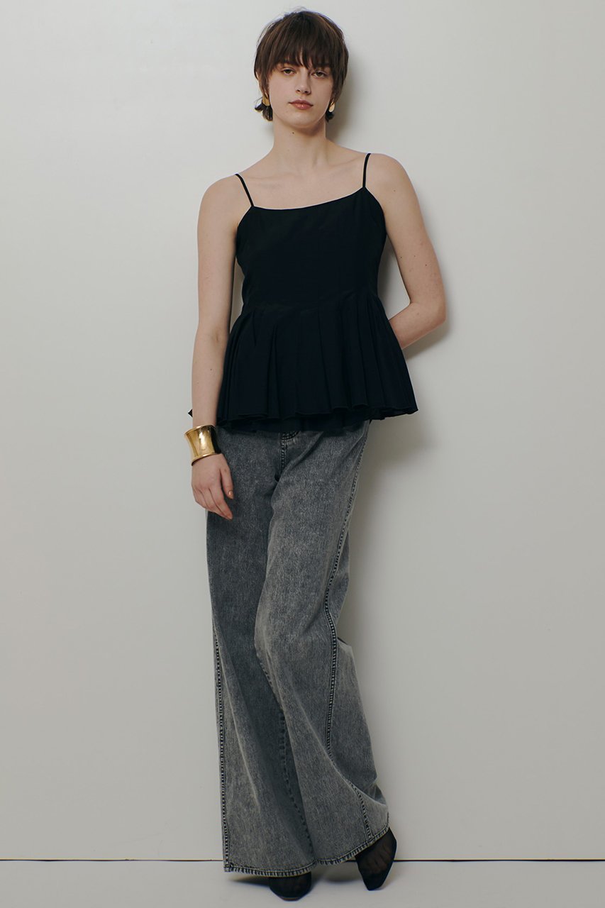 【アルアバイル/allureville】のリライムローンペプラムキャミソール 人気、トレンドファッション・服の通販 founy(ファニー) 　ファッション　Fashion　レディースファッション　Fashion for Women　トップス・カットソー　Cut & Sew Tops　キャミソール&ノースリーブ　Camisoles & Sleeveless Tops　シャツ・ブラウス・オフィスカジュアル　Elegant Blouses & Button-Ups　2026年　2026　エアリー　Airy Texture　キャミソール　Camisole, Spaghetti Strap Top　シアー　Sheer, See-Through　タンク　Tank Top, Sleeveless Top　ノースリーブ　Sleeveless, No-Sleeve　エレガント 上品　Elegant　今季　This Season, Current Season　夏　Summer　春　Spring　S/S・春夏　SS, Spring/Summer, Warm Season　other-2|ID: prp329100004835322 ipo3291000000035220975