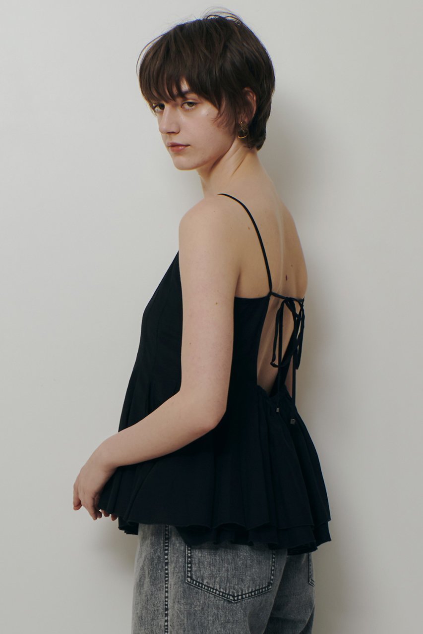 【アルアバイル/allureville】のリライムローンペプラムキャミソール 人気、トレンドファッション・服の通販 founy(ファニー) 　ファッション　Fashion　レディースファッション　Fashion for Women　トップス・カットソー　Cut & Sew Tops　キャミソール&ノースリーブ　Camisoles & Sleeveless Tops　シャツ・ブラウス・オフィスカジュアル　Elegant Blouses & Button-Ups　2026年　2026　エアリー　Airy Texture　キャミソール　Camisole, Spaghetti Strap Top　シアー　Sheer, See-Through　タンク　Tank Top, Sleeveless Top　ノースリーブ　Sleeveless, No-Sleeve　エレガント 上品　Elegant　今季　This Season, Current Season　夏　Summer　春　Spring　S/S・春夏　SS, Spring/Summer, Warm Season　other-4|ID: prp329100004835322 ipo3291000000036043826