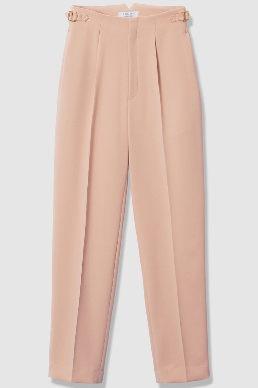 【アルアバイル/allureville】の【LOULOU WILLOUGHBY】ハイバックテーパードパンツ インテリア・キッズ・メンズ・レディースファッション・服の通販 founy(ファニー) 　ファッション　Fashion　レディースファッション　Fashion for Women　パンツ　Pants & Trousers　バッグ　Bags　2026年　2026　おすすめ　Recommended / Our Picks　サスペンダー　Suspenders, Braces　フィット　Fit, Slim Fit　フェミニン　Feminine, Girly　マニッシュ　Mannish, Boyish　メンズ　Men's, Menswear　夏　Summer　春　Spring　S/S・春夏　SS, Spring/Summer, Warm Season　ピンク|ID: prp329100004835328 ipo3291000000036106202