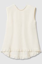 【アルアバイル/allureville】の【LOULOU WILLOUGHBY】パールネックレス付きフリルブラウス 人気、トレンドファッション・服の通販 founy(ファニー) ファッション Fashion レディースファッション Fashion for Women トップス・カットソー Cut & Sew Tops キャミソール&ノースリーブ Camisoles & Sleeveless Tops シャツ・ブラウス・オフィスカジュアル Elegant Blouses & Button-Ups ジュエリー Jewelry ネックレス Necklaces & Pendants 2026年 2026 アクセサリー Fashion Accessories ダブル Double, Double-Breasted ネックレス Necklace, Pendant Necklace ノースリーブ Sleeveless, No-Sleeve パール Pearl, Pearl Accent フリル Frill, Ruffle フレア Flare, Flared 夏 Summer 春 Spring S/S・春夏 SS, Spring/Summer, Warm Season thumbnail オフホワイト|ID: prp329100004835329 ipo3291000000035221027