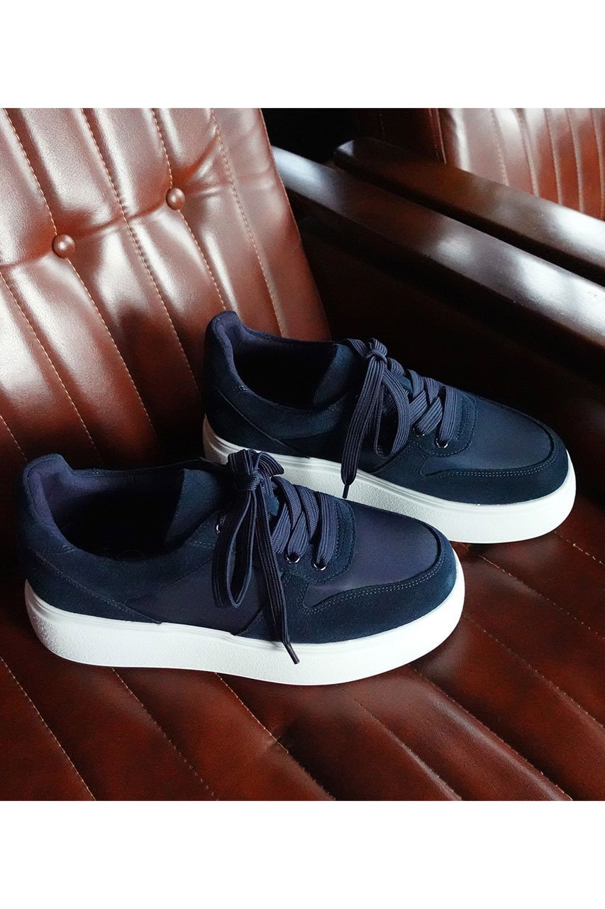 【ダニエラ アンド ジェマ/Daniella & GEMMA】の【AKIKO KIZU×Daniella&GEMMA】ボリュームスニーカー インテリア・キッズ・メンズ・レディースファッション・服の通販 founy(ファニー) 　ファッション　Fashion　レディースファッション　Fashion for Women　インソール　Shoe Insole　コレクション　Collection, Seasonal Line　シューズ　Shoes, Footwear　スニーカー　Sneakers, Trainers　スポーティ　Sporty, Casual Athletic　レイン　Rain, Rainproof　レース　Lace, Lace Fabric　おすすめ　Recommended / Our Picks　ネイビー|ID: prp329100004835333 ipo3291000000036475416