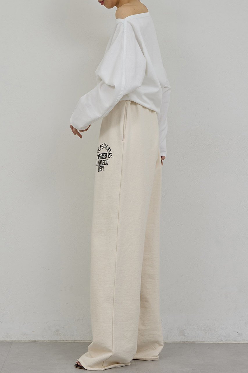 【ガリャルダガランテ/GALLARDAGALANTE】の【PEAS】スウェットパンツ 人気、トレンドファッション・服の通販 founy(ファニー) 　ファッション　Fashion　レディースファッション　Fashion for Women　パンツ　Pants & Trousers　2026年　2026　おすすめ　Recommended / Our Picks　ジャケット　Jacket, Outerwear　ストレート　Straight, Straight Cut　プリント　Print, Printed Pattern　ミックス　Mix, Mixed Style　リラックス　Relax, Relaxed Fit　夏　Summer　春　Spring　S/S・春夏　SS, Spring/Summer, Warm Season　other-3|ID: prp329100004835338 ipo3291000000035619715