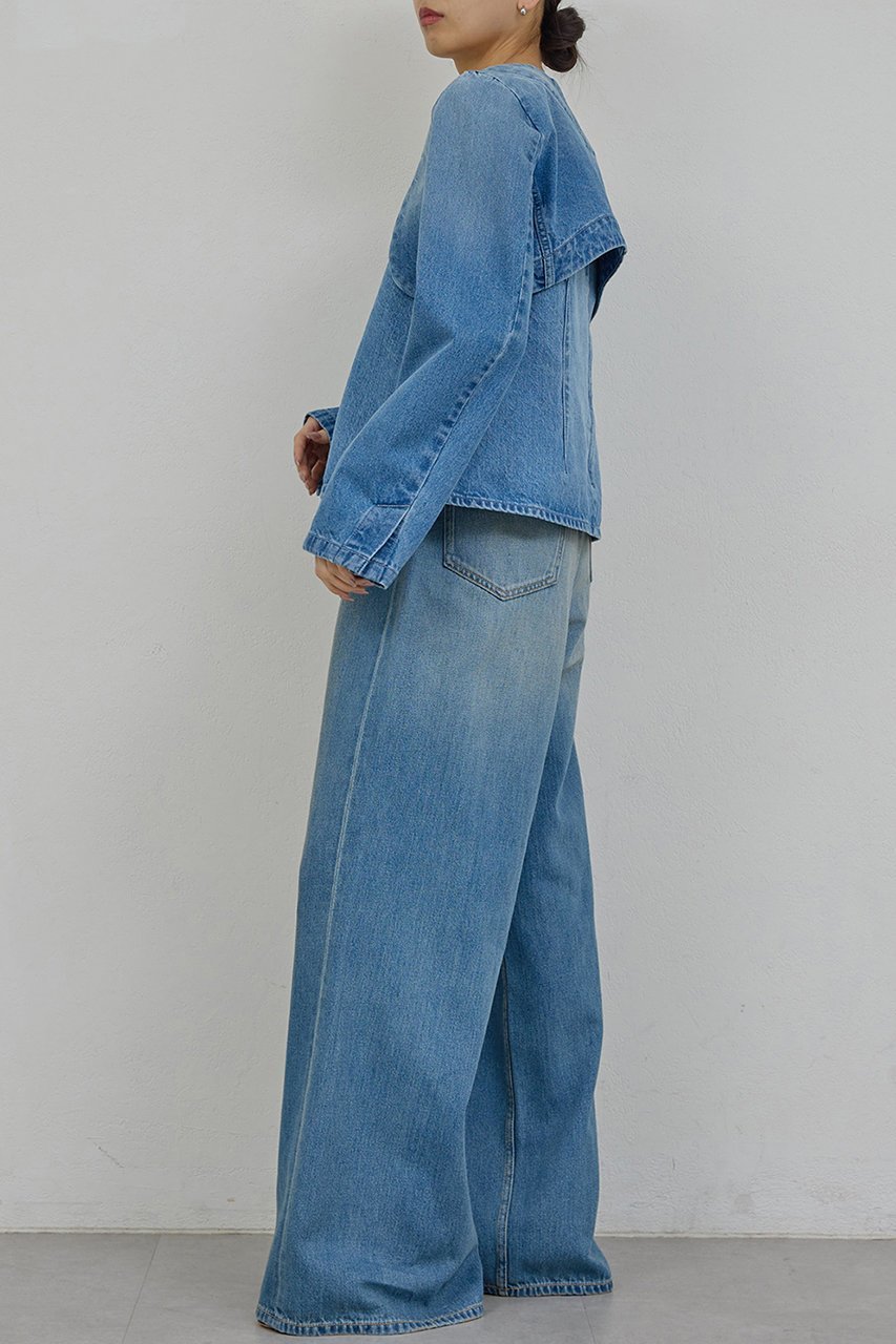 【ガリャルダガランテ/GALLARDAGALANTE】の【PEAS】デニムジャケットボレロ 人気、トレンドファッション・服の通販 founy(ファニー) 　ファッション　Fashion　レディースファッション　Fashion for Women　アウター　Coat / Outerwear Collection　レディースジャケット・軽アウター　Jackets　デニムジャケット / カジュアルアウター　Denim Jackets　ボレロ・ショート丈ジャケット / ドレス羽織りに　Boleros & Short Jackets　2026年　2026　おすすめ　Recommended / Our Picks　ジャケット　Jacket, Outerwear　デニム　Denim, Jeans Material　ノースリーブ　Sleeveless, No-Sleeve　ボレロ　Bolero, Short Cardigan　夏　Summer　春　Spring　S/S・春夏　SS, Spring/Summer, Warm Season　other-3|ID: prp329100004835341 ipo3291000000035221149