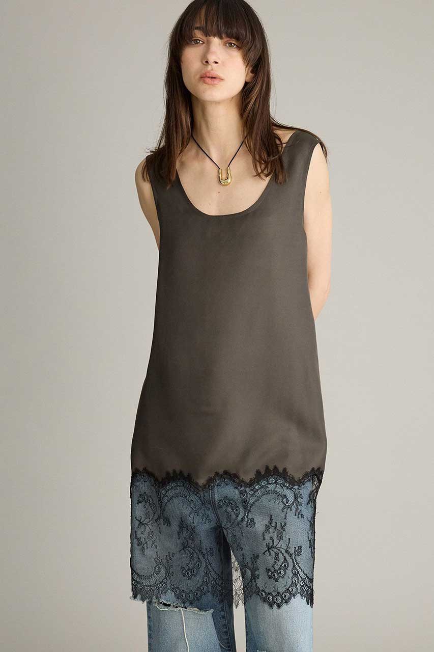 【ブリル/BRILL】の【raspail】レースドレス 人気、トレンドファッション・服の通販 founy(ファニー) 　ファッション　Fashion　レディースファッション　Fashion for Women　ワンピース　Dresses　フォーマル・パーティードレス・結婚式用ドレス　Elegant & Casual Dresses　チュニック　Tunic Tops & Dresses　おすすめ　Recommended / Our Picks　コレクション　Collection, Seasonal Line　ジャケット　Jacket, Outerwear　チュニック　Tunic, Long Top　ドレス　Dress, One-Piece　ノースリーブ　Sleeveless, No-Sleeve　ベーシック　Basic, Essential　モダン　Modern, Contemporary　レース　Lace, Lace Fabric　ロング　Long, Long-Length　other-3|ID: prp329100004835344 ipo3291000000036951248