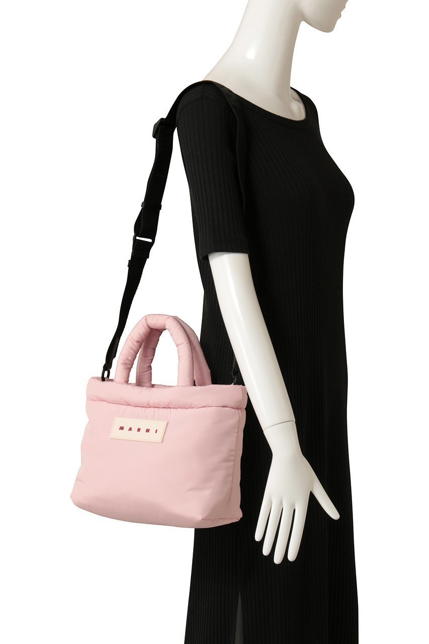 【マルニ/MARNI】のPUFF E/W 2wayトートバッグ 人気、トレンドファッション・服の通販 founy(ファニー) 　ファッション　Fashion　レディースファッション　Fashion for Women　バッグ　Bags　エレガント 上品　Elegant　旅行　Travel　other-2|ID: prp329100004835346 ipo3291000000036951257