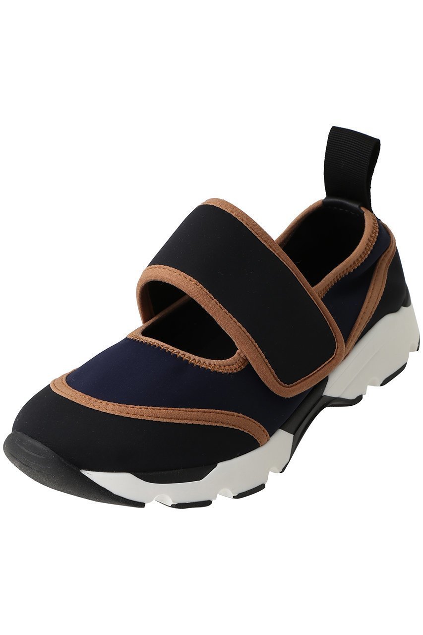 【マルニ/MARNI】のメリージェーンスニーカー インテリア・キッズ・メンズ・レディースファッション・服の通販 founy(ファニー) 　ファッション　Fashion　レディースファッション　Fashion for Women　シューズ　Shoes, Footwear　スニーカー　Sneakers, Trainers　フィット　Fit, Slim Fit　ランニング　Running, Running Wear, Activewear, Jogging　ダークブルー×ブラック|ID: prp329100004835347 ipo3291000000036951266