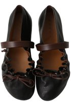 【マルニ/MARNI】のギャザー&ストラップバレエシューズ 人気、トレンドファッション・服の通販 founy(ファニー) ファッション Fashion レディースファッション Fashion for Women 2026年 2026 ギャザー Gathered, Ruffled シューズ Shoes, Footwear バレエ Ballet, Ballet Style フラット Flat, Flat Shoes ポーチ Pouch, Small Case 夏 Summer 春 Spring S/S・春夏 SS, Spring/Summer, Warm Season thumbnail ブラック×ダークブラウン|ID: prp329100004835348 ipo3291000000035221204