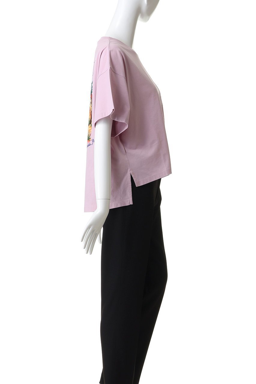 【マルニ/MARNI】のバックプリントボクシークロップTシャツ 人気、トレンドファッション・服の通販 founy(ファニー) 　ファッション　Fashion　レディースファッション　Fashion for Women　トップス・カットソー　Cut & Sew Tops　シャツ・ブラウス・オフィスカジュアル　Elegant Blouses & Button-Ups　ロングTシャツ・Tシャツ　Longline T-Shirts & Tees　カットソー・ベーシックTシャツ　Cut-and-Sewn Tops / Stretch Tees & Basics　2026年　2026　クロップド　Cropped, Short Length　ショート　Short, Short Length　スリット　Slit, Slit Detail　スリーブ　Sleeve, Long Sleeve / Short Sleeve　ハーフ　Half, Half-Length　プリント　Print, Printed Pattern　夏　Summer　春　Spring　S/S・春夏　SS, Spring/Summer, Warm Season　other-3|ID: prp329100004835349 ipo3291000000036106283