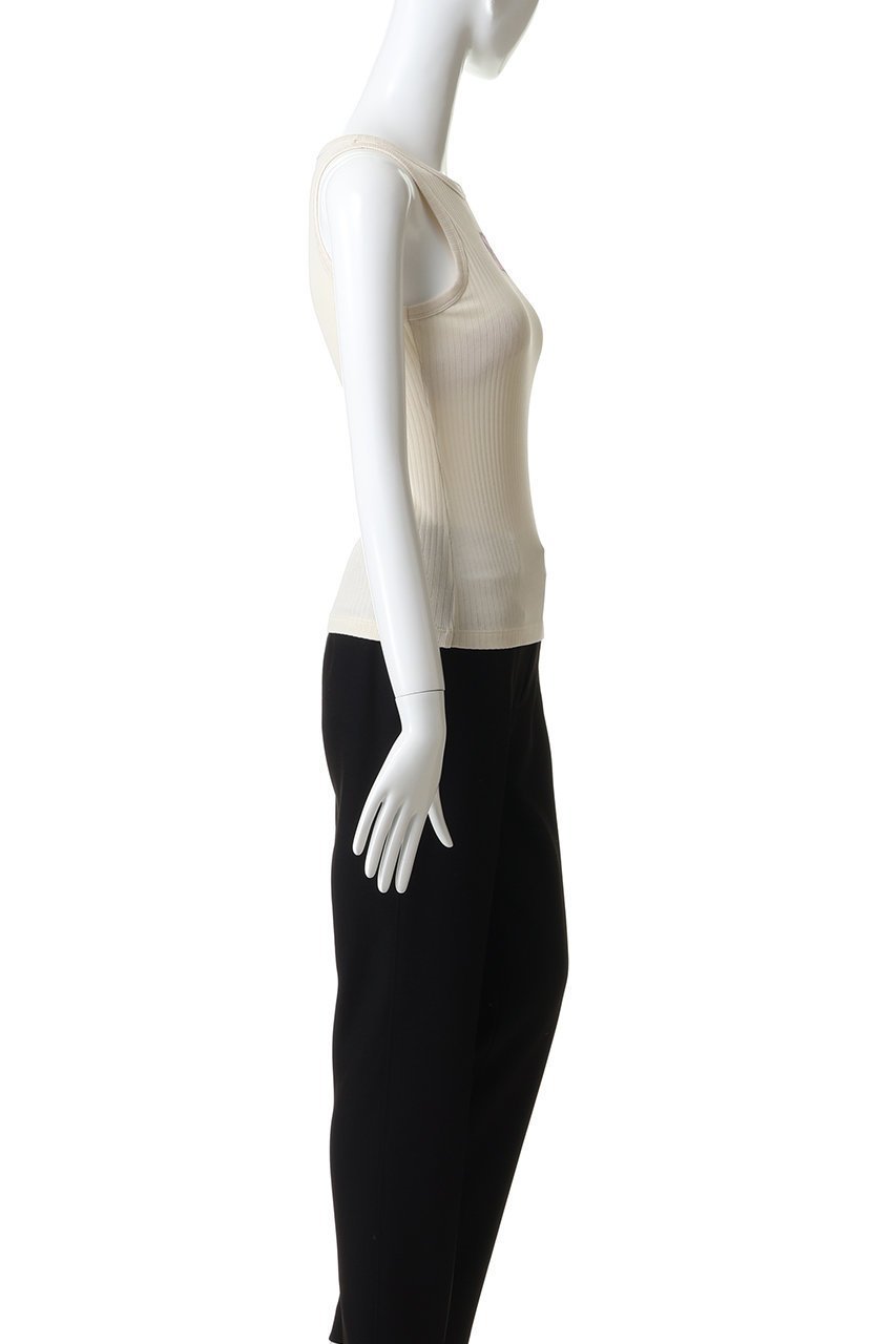 【マルニ/MARNI】のMARNI フレームロゴタンクトップ 人気、トレンドファッション・服の通販 founy(ファニー) ファッション Fashion レディースファッション Fashion for Women トップス・カットソー Cut & Sew Tops キャミソール&ノースリーブ Camisoles & Sleeveless Tops シャツ・ブラウス・オフィスカジュアル Elegant Blouses & Button-Ups ロングTシャツ・Tシャツ Longline T-Shirts & Tees カットソー・ベーシックTシャツ Cut-and-Sewn Tops / Stretch Tees & Basics 2026年 2026 インナー Innerwear キャミソール Camisole, Spaghetti Strap Top タンク Tank Top, Sleeveless Top フレーム Frame, Outline ワンポイント One Point, Statement Accent 夏 Summer 春 Spring S/S・春夏 SS, Spring/Summer, Warm Season other-3|ID: prp329100004835351 ipo3291000000036106295