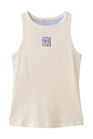 【マルニ/MARNI】のMARNI フレームロゴタンクトップ 人気、トレンドファッション・服の通販 founy(ファニー) ファッション Fashion レディースファッション Fashion for Women トップス・カットソー Cut & Sew Tops キャミソール&ノースリーブ Camisoles & Sleeveless Tops シャツ・ブラウス・オフィスカジュアル Elegant Blouses & Button-Ups ロングTシャツ・Tシャツ Longline T-Shirts & Tees カットソー・ベーシックTシャツ Cut-and-Sewn Tops / Stretch Tees & Basics インナー Innerwear キャミソール Camisole, Spaghetti Strap Top タンク Tank Top, Sleeveless Top フレーム Frame, Outline ワンポイント One Point, Statement Accent |ID:prp329100004835351