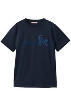 【マルニ/MARNI】のアニマルアルファベットロゴTシャツ 人気、トレンドファッション・服の通販 founy(ファニー) ファッション Fashion レディースファッション Fashion for Women トップス・カットソー Cut & Sew Tops シャツ・ブラウス・オフィスカジュアル Elegant Blouses & Button-Ups ロングTシャツ・Tシャツ Longline T-Shirts & Tees カットソー・ベーシックTシャツ Cut-and-Sewn Tops / Stretch Tees & Basics 2026年 2026 ショート Short, Short Length ストライプ Stripe, Striped Pattern スリーブ Sleeve, Long Sleeve / Short Sleeve フィット Fit, Slim Fit モチーフ Motif, Design Theme レギュラー Regular, Standard Fit 夏 Summer 春 Spring S/S・春夏 SS, Spring/Summer, Warm Season 猫 Cat, Kitty thumbnail ブルーブラック|ID: prp329100004835352 ipo3291000000036106299