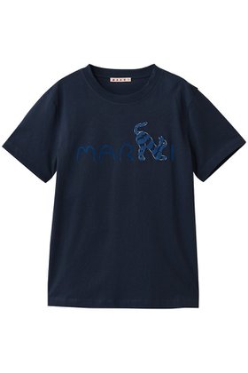 【マルニ/MARNI】のアニマルアルファベットロゴTシャツ 人気、トレンドファッション・服の通販 founy(ファニー) ファッション Fashion レディースファッション Fashion for Women トップス・カットソー Cut & Sew Tops シャツ・ブラウス・オフィスカジュアル Elegant Blouses & Button-Ups ロングTシャツ・Tシャツ Longline T-Shirts & Tees カットソー・ベーシックTシャツ Cut-and-Sewn Tops / Stretch Tees & Basics ショート Short, Short Length ストライプ Stripe, Striped Pattern スリーブ Sleeve, Long Sleeve / Short Sleeve フィット Fit, Slim Fit モチーフ Motif, Design Theme レギュラー Regular, Standard Fit 猫 Cat, Kitty |ID:prp329100004835352