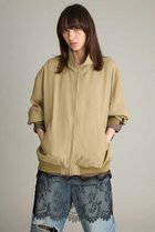 【ブリル/BRILL】のトリコスタンドブルゾン 人気、トレンドファッション・服の通販 founy(ファニー) ファッション Fashion レディースファッション Fashion for Women アウター Coat / Outerwear Collection レディースジャケット・軽アウター Jackets ブルゾンジャケット・スポーティアウター Blouson Jackets 2026年 2026 ジップ Zip, Zipper ジャケット Jacket, Outerwear スタンド Stand Collar, Upright Stand ツイル Twist, Twisted Detail ブルゾン Blouson, Bomber Jacket エレガント 上品 Elegant 夏 Summer 春 Spring S/S・春夏 SS, Spring/Summer, Warm Season thumbnail ベージュ|ID: prp329100004835353 ipo3291000000036092635