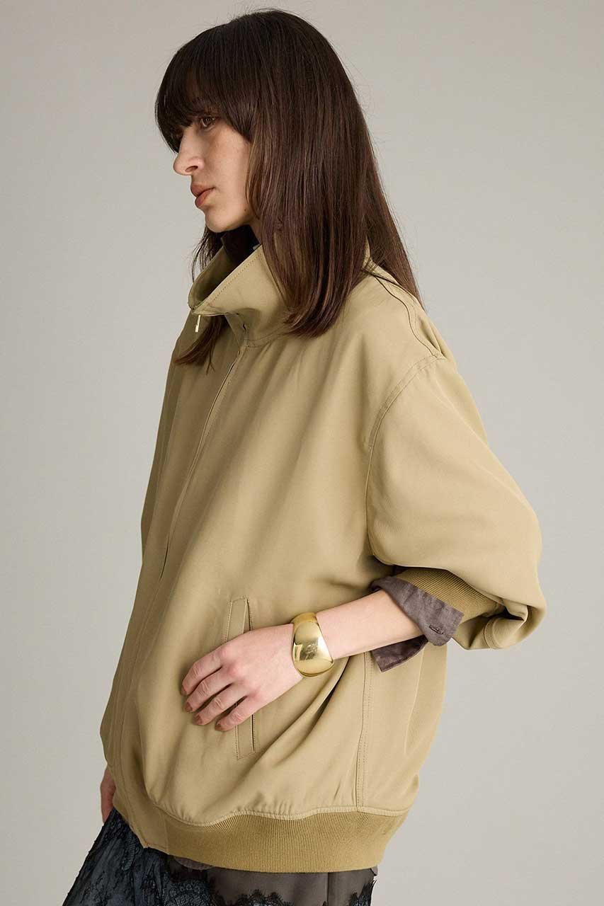 【ブリル/BRILL】のトリコスタンドブルゾン 人気、トレンドファッション・服の通販 founy(ファニー) 　ファッション　Fashion　レディースファッション　Fashion for Women　アウター　Coat / Outerwear Collection　レディースジャケット・軽アウター　Jackets　ブルゾンジャケット・スポーティアウター　Blouson Jackets　2026年　2026　ジップ　Zip, Zipper　ジャケット　Jacket, Outerwear　スタンド　Stand Collar, Upright Stand　ツイル　Twist, Twisted Detail　ブルゾン　Blouson, Bomber Jacket　エレガント 上品　Elegant　夏　Summer　春　Spring　S/S・春夏　SS, Spring/Summer, Warm Season　other-3|ID: prp329100004835353 ipo3291000000036165714