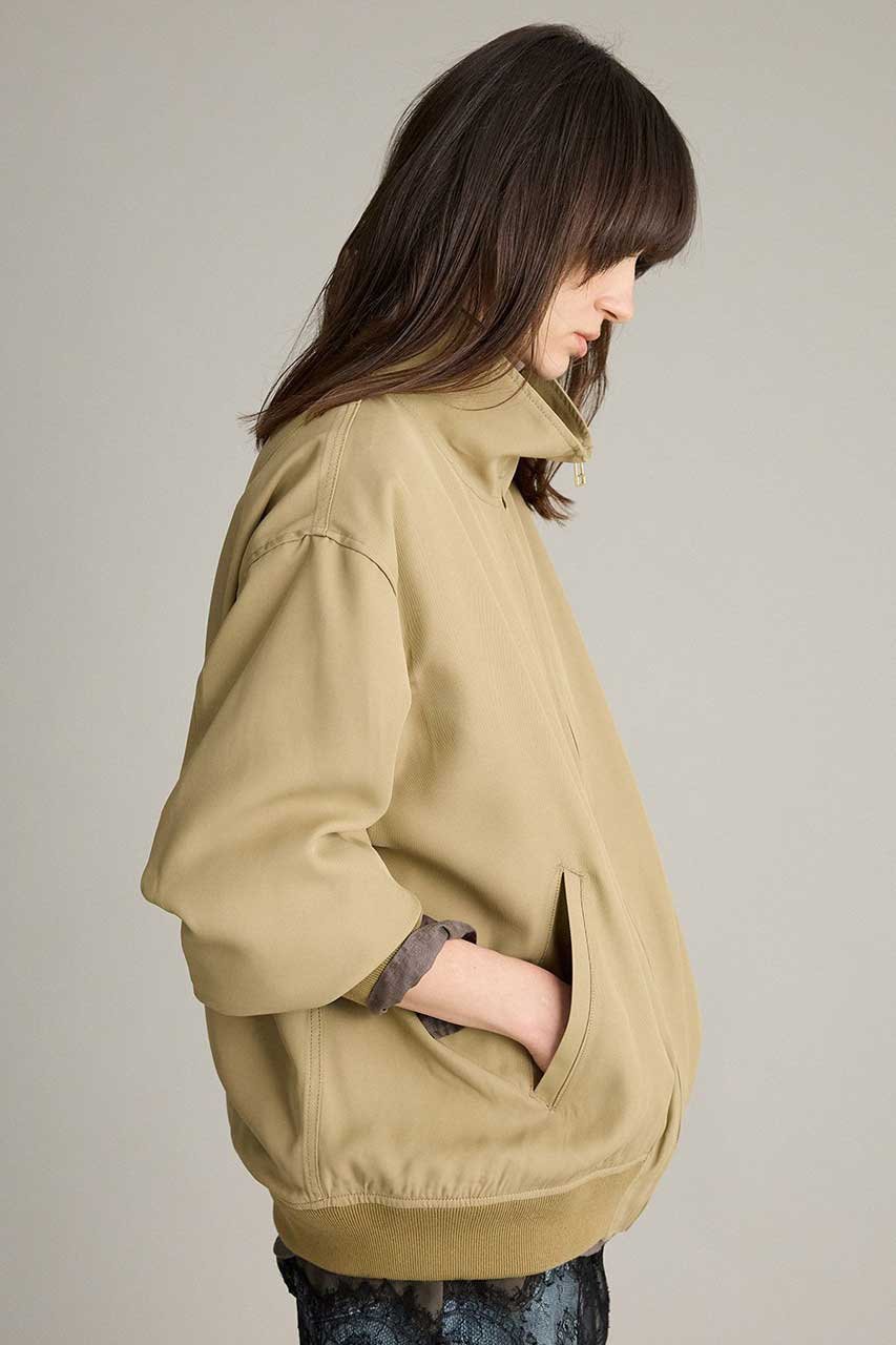 【ブリル/BRILL】のトリコスタンドブルゾン 人気、トレンドファッション・服の通販 founy(ファニー) 　ファッション　Fashion　レディースファッション　Fashion for Women　アウター　Coat / Outerwear Collection　レディースジャケット・軽アウター　Jackets　ブルゾンジャケット・スポーティアウター　Blouson Jackets　2026年　2026　ジップ　Zip, Zipper　ジャケット　Jacket, Outerwear　スタンド　Stand Collar, Upright Stand　ツイル　Twist, Twisted Detail　ブルゾン　Blouson, Bomber Jacket　エレガント 上品　Elegant　夏　Summer　春　Spring　S/S・春夏　SS, Spring/Summer, Warm Season　other-5|ID: prp329100004835353 ipo3291000000036165717