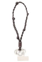 【エトレトウキョウ/ETRE TOKYO】のレザーコードショートマルチストラップ 人気、トレンドファッション・服の通販 founy(ファニー) ファッション Fashion レディースファッション Fashion for Women 春 Spring ショート Short, Short Length チャーム Charm, Pendant メタル Metal, Metal Parts ラップ Wrap, Wrap Design ループ Loop, Loop Knit S/S・春夏 SS, Spring/Summer, Warm Season 夏 Summer 2026年 2026 thumbnail ブラウン|ID: prp329100004835355 ipo3291000000035221254