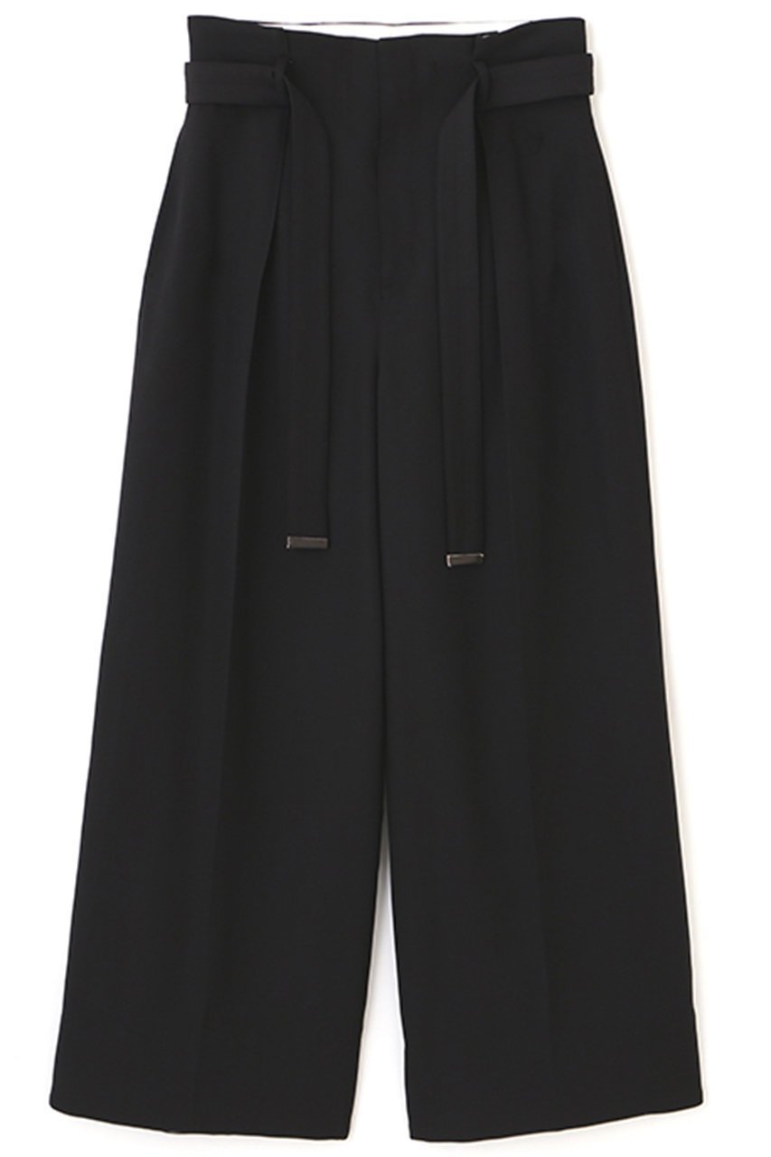 【エトレトウキョウ/ETRE TOKYO】のベルテッドタックワイドパンツ 人気、トレンドファッション・服の通販 founy(ファニー) 　ファッション　Fashion　レディースファッション　Fashion for Women　パンツ　Pants & Trousers　春　Spring　カットソー　Cut and Sewn Top　パッチ　Patch, Appliqué　フロント　Front, Front Design　リラックス　Relax, Relaxed Fit　ワイド　Wide, Wide Fit　S/S・春夏　SS, Spring/Summer, Warm Season　夏　Summer　エレガント 上品　Elegant　2026年　2026　other-7|ID: prp329100004835357 ipo3291000000035221270