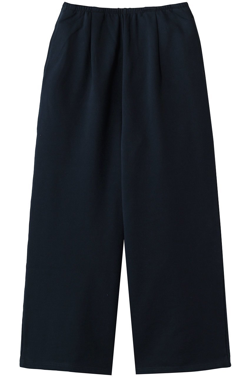 【エトレトウキョウ/ETRE TOKYO】のクリーンスウェットパンツ インテリア・キッズ・メンズ・レディースファッション・服の通販 founy(ファニー) 　ファッション　Fashion　レディースファッション　Fashion for Women　パンツ　Pants & Trousers　春　Spring　スウェット / スエット　Sweatshirt, Sweatwear　ストレート　Straight, Straight Cut　スピンドル　Spindle, Drawcord　スラックス　Slacks, Dress Pants　フロント　Front, Front Design　S/S・春夏　SS, Spring/Summer, Warm Season　夏　Summer　エレガント 上品　Elegant　2026年　2026　ネイビー|ID: prp329100004835358 ipo3291000000036106320