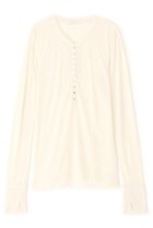 【エトレトウキョウ/ETRE TOKYO】のウールフライスヘンリーネックプルオーバー 人気、トレンドファッション・服の通販 founy(ファニー) ファッション Fashion レディースファッション Fashion for Women トップス・カットソー Cut & Sew Tops シャツ・ブラウス・オフィスカジュアル Elegant Blouses & Button-Ups ロングTシャツ・Tシャツ Longline T-Shirts & Tees カジュアルプルオーバー・ニットトップス Pullovers & Knit Tops / Casual Pullovers カットソー・ベーシックTシャツ Cut-and-Sewn Tops / Stretch Tees & Basics インナー Innerwear 春 Spring スリーブ Sleeve, Long Sleeve / Short Sleeve なめらか Smooth, Silky Texture ロング Long, Long-Length S/S・春夏 SS, Spring/Summer, Warm Season おすすめ Recommended / Our Picks 夏 Summer エレガント 上品 Elegant 2026年 2026 thumbnail アイボリー|ID: prp329100004835359 ipo3291000000035221283